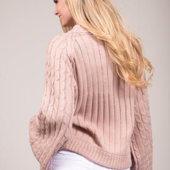 BLUSH KNIT SWEATER - Picture 3 of 4